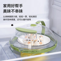 Microwave Splatter Cover with Steam Vent, Food Heating Lid, Reusable Food Cover
