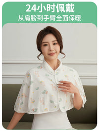 Maternity Pure Cotton Shawl Cape for Postpartum Nursing and Neck Protection