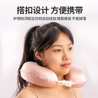 Silk Travel Neck Pillow for Neck Support and Rest