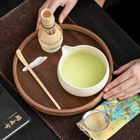 Matcha Bowl and Whisk Set Japanese Tea Ceremony Kung Fu Tea Set Accessories Song Dynasty Style Tea Whisk Pure Bamboo Brush
