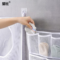 Multi-functional Wall-Mounted Storage Bag for Bathroom, Underwear, Socks, and Small Items