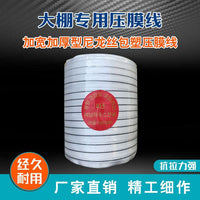 Greenhouse Film Pressing Rope, Wear-Resistant Polyester, Anti-Aging, Durable