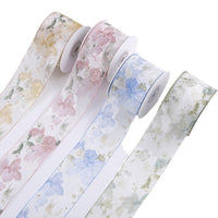Embroidered Floral Organza Ribbon for DIY Hair Accessories and Gift Wrapping