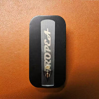 Resin Saxophone Reed with Metal Vibration Plate for Alto/Tenor Saxophone, Includes Tooth Pad, Grinding Tool, and Storage Box