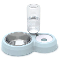 Automatic Water Dispenser Pet Bowl with Double Food Bowls for Cats and Dogs