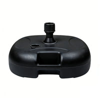 Heavy-Duty Plastic Umbrella Base for Outdoor Patio and Market Umbrellas, Water/Sand Fillable