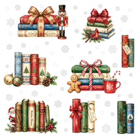 Christmas Snowflake Window Clings PVC Static Stickers for Holiday Party Home Decor