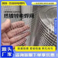 Galvanized Welded Wire Mesh for Construction, Plastering, and Fencing