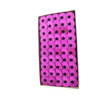 Aluminum Bobbin for Industrial Flat Sewing Machine - Colored Flat Core