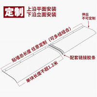 Invisible Silent Rain Shelter for Charging Stations, Eaves, Doors, and Windows