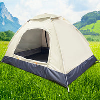 Automatic Pop-Up Camping Tent for 2-3 People - Waterproof, UV Protection, Mosquito Net