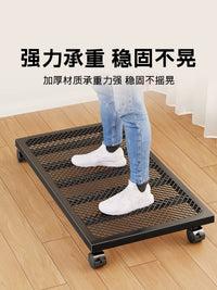 Heavy-Duty Mover Dolly with Silent Swivel Casters for Cargo and Furniture