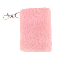 Mini A7 Candy Color Plush Notebook with Blank Pages