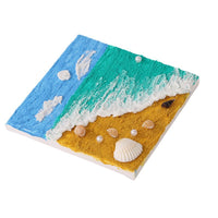 DIY Hand-Painted Quartz Sand Acrylic 3D Ocean Painting Kit for Art Projects and Team Building