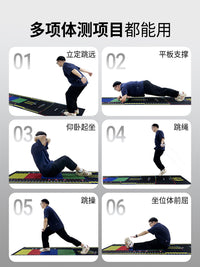Standing Long Jump Test Mat Non-Slip Training Pad for Physical Education Exams