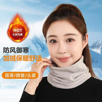Thermal Fleece Neck Warmer for Outdoor Cycling and Wind Protection