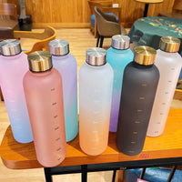Large-Capacity Portable Plastic Sports Water Bottle for Outdoor, Gym and Daily Use
