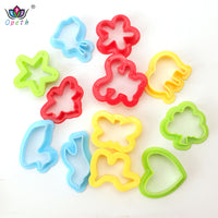Kids' DIY Clay and Playdough Tool Set with Molds and Rollers