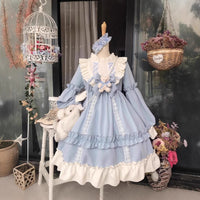Halloween Maid Cosplay Lolita Dress for Women