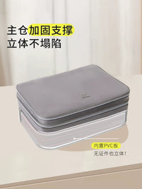 Large Capacity Multi-layer Document Organizer Bag for Home Use