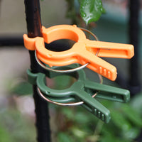 Garden Plant Support Clips for Vines, Tomatoes, and Cucumbers - Balcony Climbing Trellis Clips