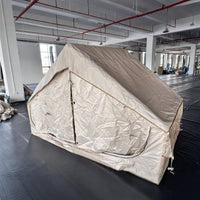 Inflatable Tent Rain Fly for 6.3 sqm Tent, Khaki, Waterproof Outdoor Shelter (Tent Not Included)