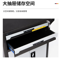 Heavy-Duty Industrial Tool Cabinet with Silent Swivel Casters