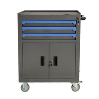 Multi-Layer Rolling Tool Cabinet with Drawers for Workshop and Garage