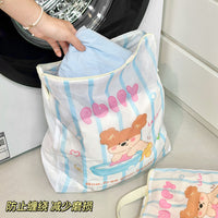 Bear Laundry Bag for Delicates, Underwear, Bras, Sweaters - Washing Machine Anti-Deformation Mesh Filter Bag