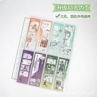 A4 Photo Album Pages for Postcards, Photocards, and Collectibles - Single-Sided Storage for 3, 4, 5, 6-inch Photos