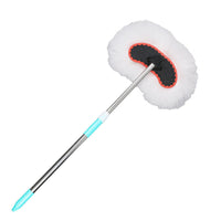 Car Dusting Mop with Cotton Thread Head for Vehicle Cleaning and Detailing