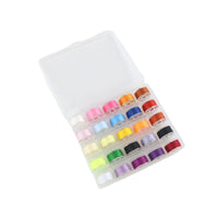 Wholesale 25/36 Grid Bobbin Box Plastic Large Storage Case for Household Sewing Machine Bobbin Thread Organizer