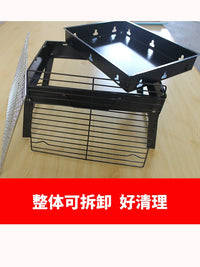 Portable Charcoal BBQ Grill with Folding Design for Outdoor Camping and Picnics