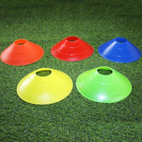 Football Training Marker Cones, Round Disc Obstacles for Sports Drills, Thickened Field Markers