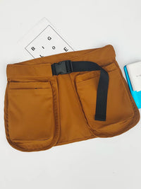 Multi-Pocket Utility Waist Bag for Outdoor Cycling and Daily Wear
