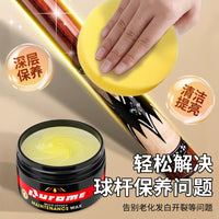 Billiard Cue Stick Maintenance Wax and Polishing Oil Set