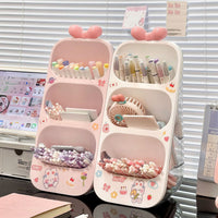 Slanted Pen Holder Large Capacity Desktop Organizer for Markers and Stationery