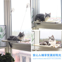 Cat Window Hammock with Suction Cups - All Season Pet Bed for Cats