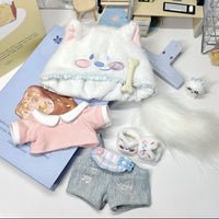 10/20cm Doll Clothes Set for Cotton Plush Dolls, Various Styles