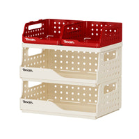 Desktop Beverage Holder Office A4 Paper Stationery Multi-layer Storage Rack Dormitory Sundries Organizer Box