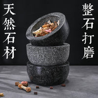 Heavy-Duty Anti-Tip Stone Pet Bowl for Cats and Dogs, Large Capacity Food and Water Dish