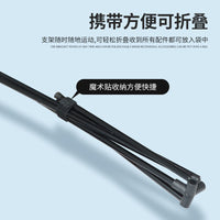 Portable Folding Badminton Net Stand for Indoor Outdoor Use - Standard Mobile Net Post System