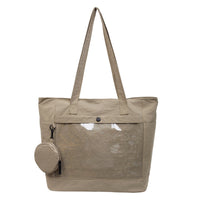 Fashionable Large Capacity Transparent Tote Bag for Students