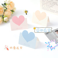 3D Heart Foldable Greeting Card with Blank Message Space