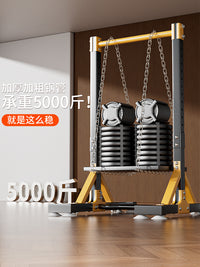 Freestanding Pull-Up Bar for Home Use, Adjustable Height, Heavy-Duty Fitness Equipment for Adults and Students