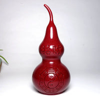 Cinnabar Gourd Ornament for Home and Office Decor