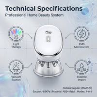 EMS Negative Pressure Body Sculpting Massager for Face and Body