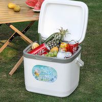 Insulated Cooler Box for Camping, Fishing, Travel, and Home Use