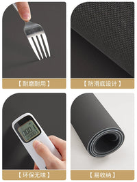 Refrigerator Dust Cover and Appliance Mat with Diatomaceous Earth