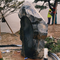 Natural Landscape Garden Stones for Yard and Rockery - Taihang Gold, Baipo Yellow, China Black